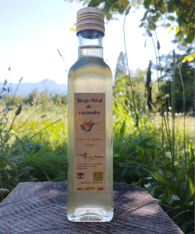 Sirop coriandre 25 cl   