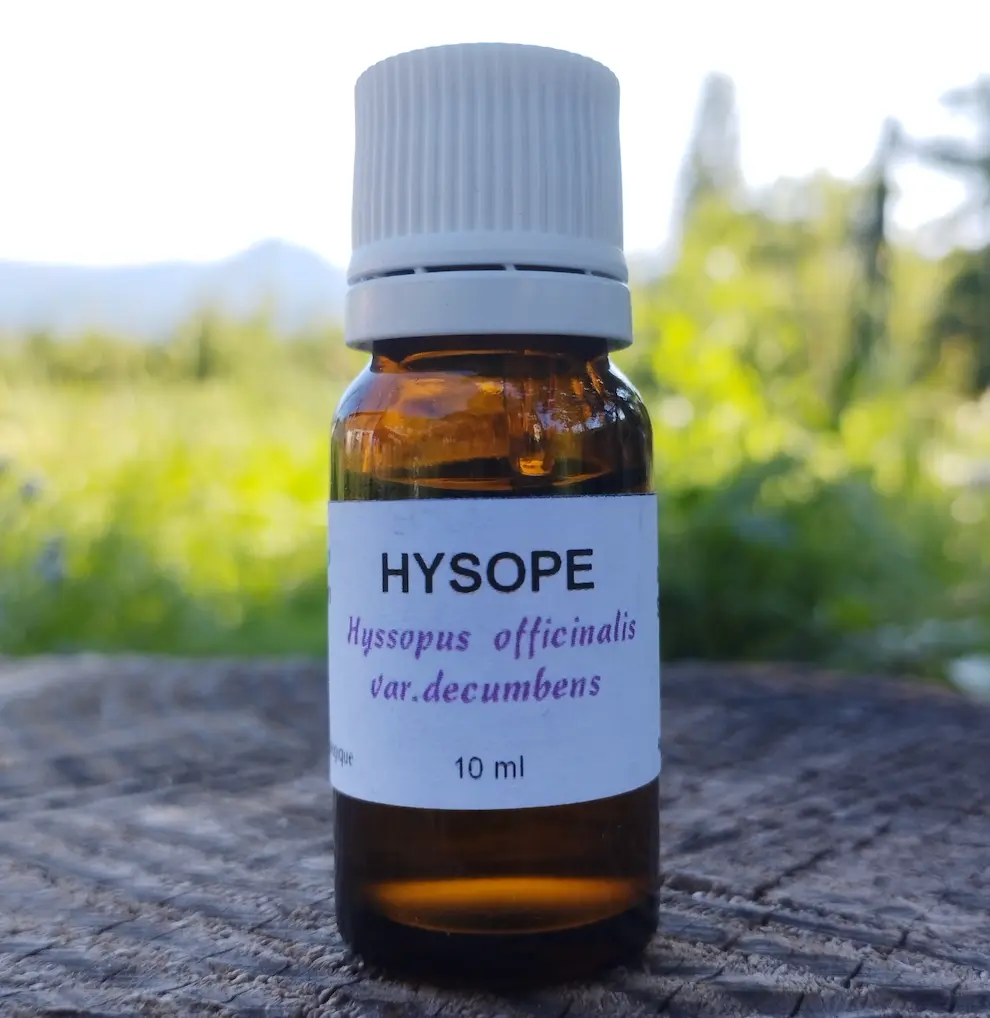 Huile essentielle d'hysope 10 ml  