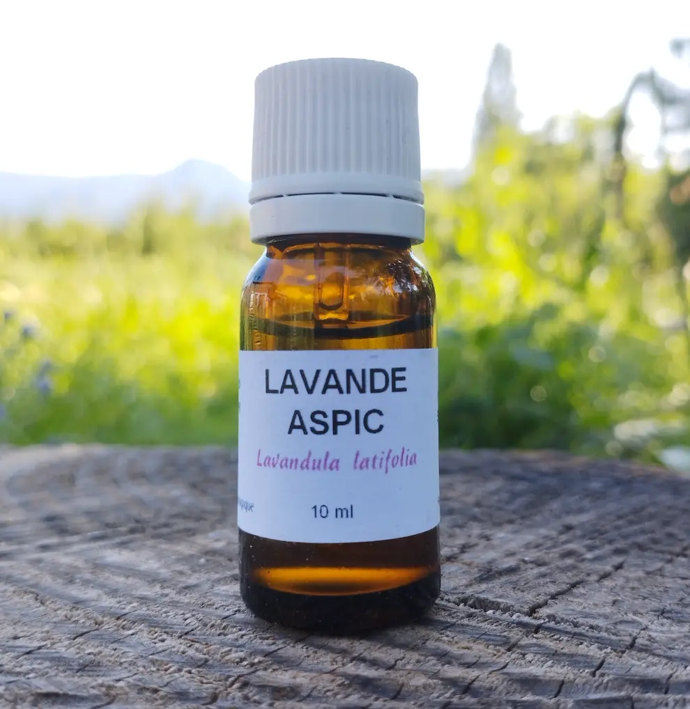 Huile essentielle de lavande aspic 10 ml  