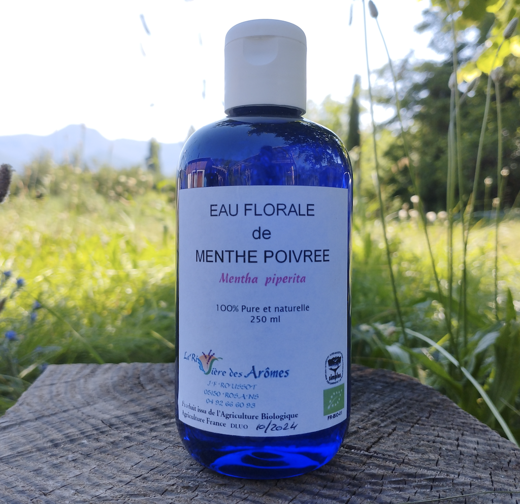 Eau florale de menthe poivrée 250 ml      